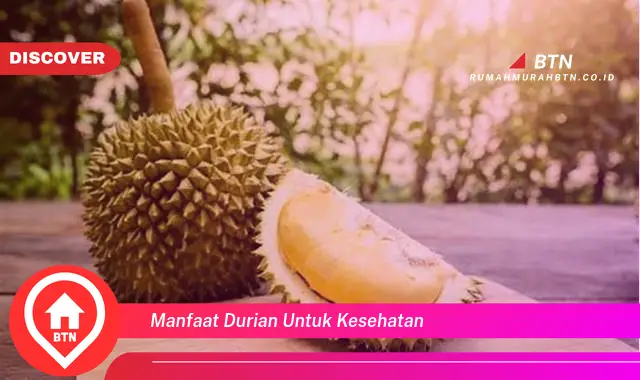 manfaat durian untuk kesehatan