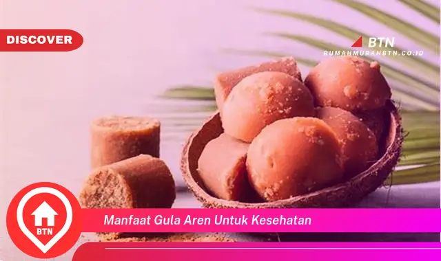 manfaat gula aren untuk kesehatan