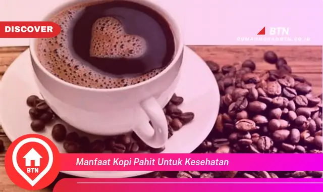 manfaat kopi pahit untuk kesehatan