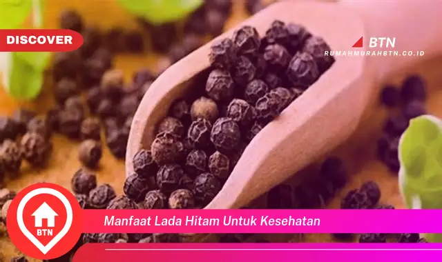 manfaat lada hitam untuk kesehatan