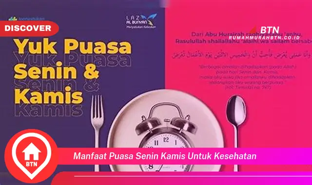 manfaat puasa senin kamis untuk kesehatan