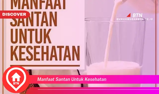 manfaat santan untuk kesehatan