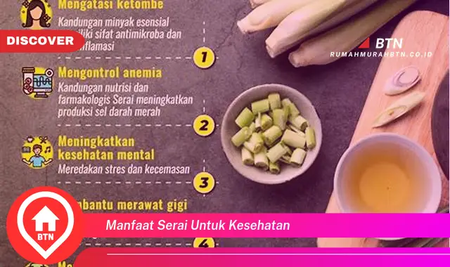 manfaat serai untuk kesehatan