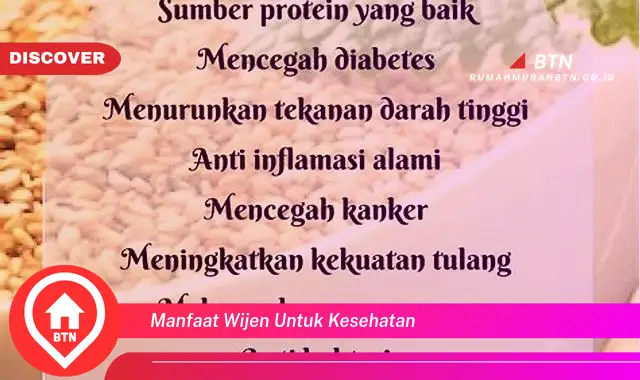 manfaat wijen untuk kesehatan