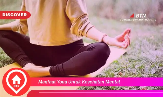 manfaat yoga untuk kesehatan mental