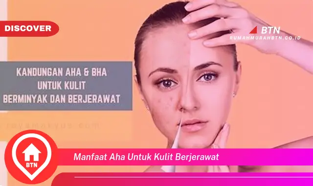 manfaat aha untuk kulit berjerawat