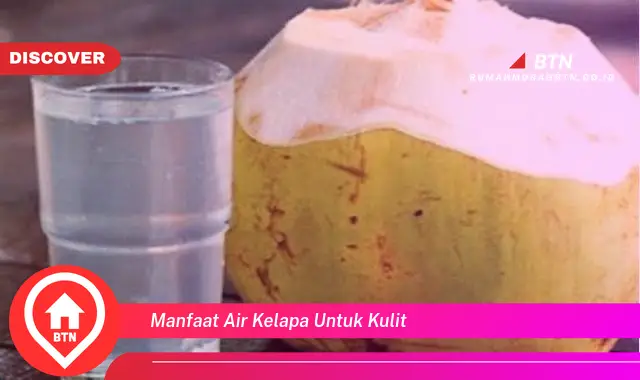 manfaat air kelapa untuk kulit