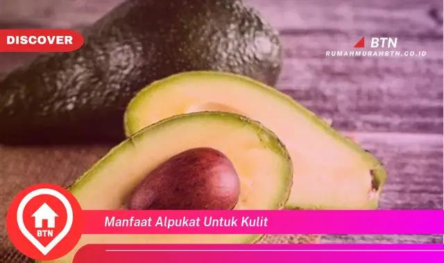 manfaat alpukat untuk kulit