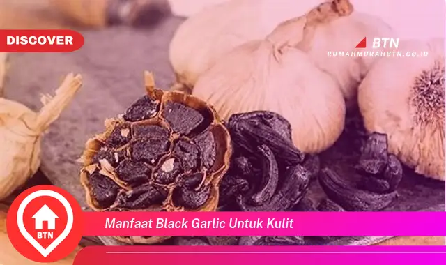 manfaat black garlic untuk kulit