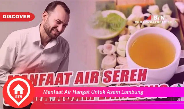 manfaat air hangat untuk asam lambung