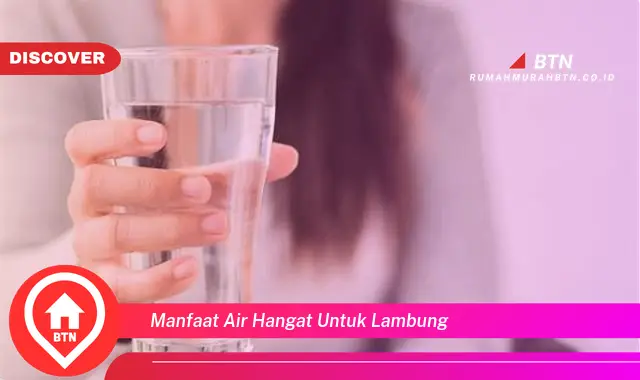 manfaat air hangat untuk lambung