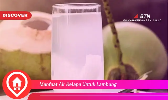 manfaat air kelapa untuk lambung