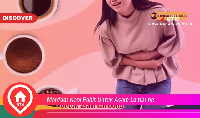 manfaat kopi pahit untuk asam lambung