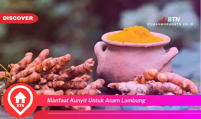 manfaat kunyit untuk asam lambung