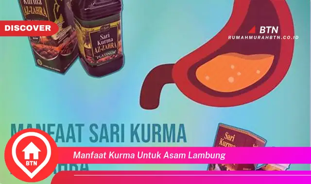 manfaat kurma untuk asam lambung