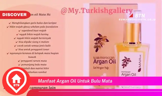 manfaat argan oil untuk bulu mata