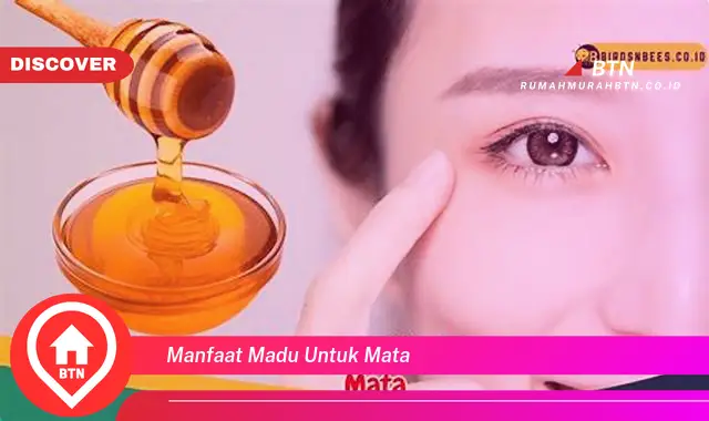 manfaat madu untuk mata