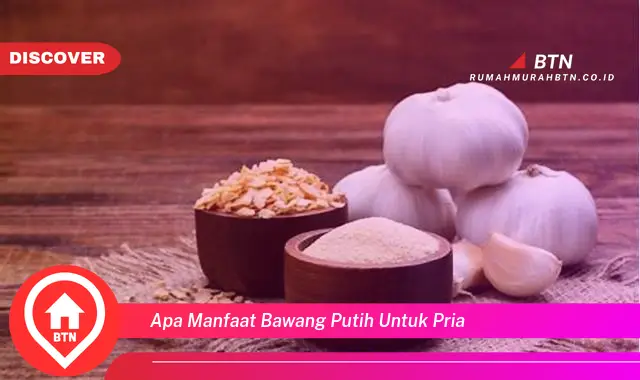 apa manfaat bawang putih untuk pria