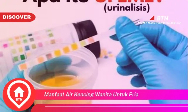 manfaat air kencing wanita untuk pria