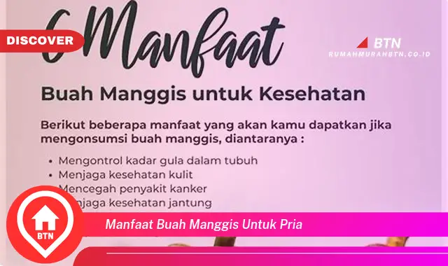 manfaat buah manggis untuk pria