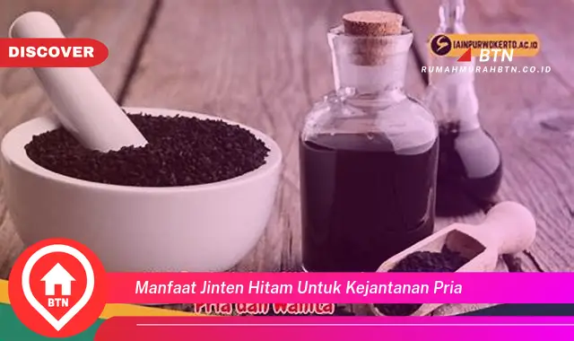 manfaat jinten hitam untuk kejantanan pria