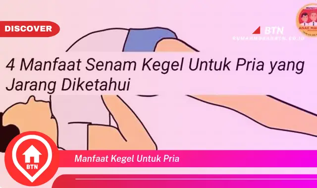 manfaat kegel untuk pria