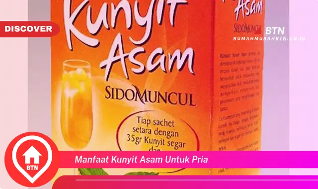 manfaat kunyit asam untuk pria