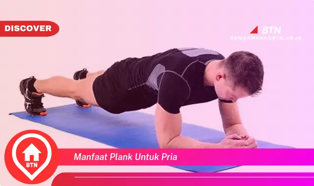 manfaat plank untuk pria