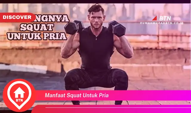 manfaat squat untuk pria