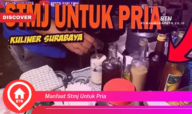 manfaat stmj untuk pria