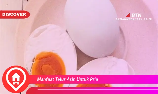 manfaat telur asin untuk pria