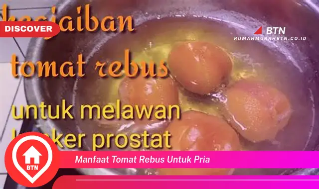 manfaat tomat rebus untuk pria