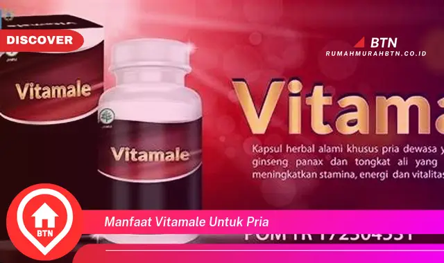 manfaat vitamale untuk pria