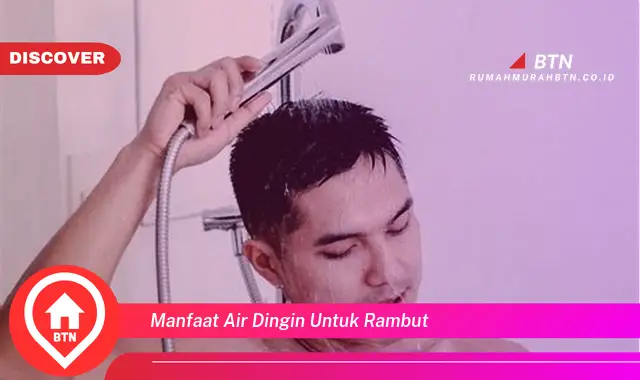 manfaat air dingin untuk rambut