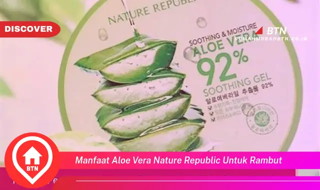 manfaat aloe vera nature republic untuk rambut