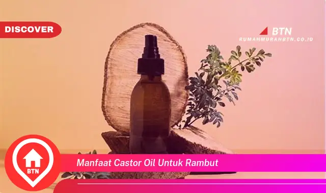 manfaat castor oil untuk rambut