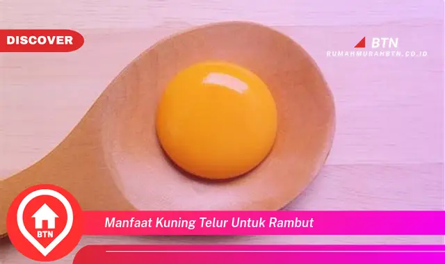 manfaat kuning telur untuk rambut