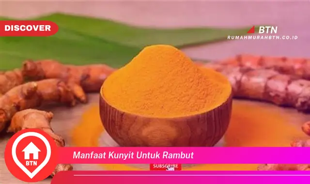 manfaat kunyit untuk rambut