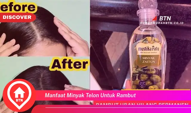 manfaat minyak telon untuk rambut