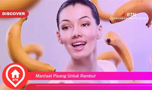 manfaat pisang untuk rambut