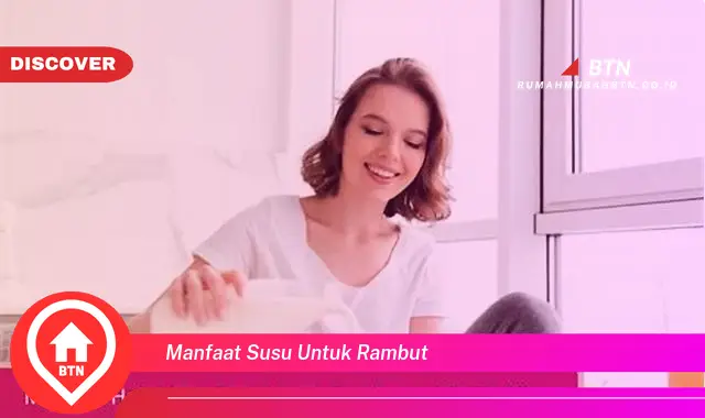 manfaat susu untuk rambut