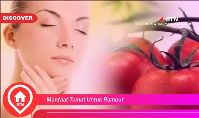 manfaat tomat untuk rambut