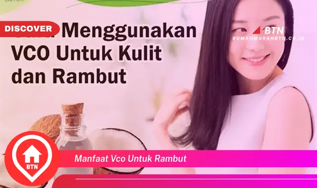 manfaat vco untuk rambut