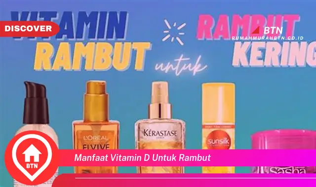 manfaat vitamin d untuk rambut