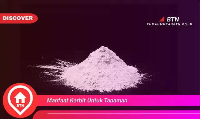 manfaat karbit untuk tanaman