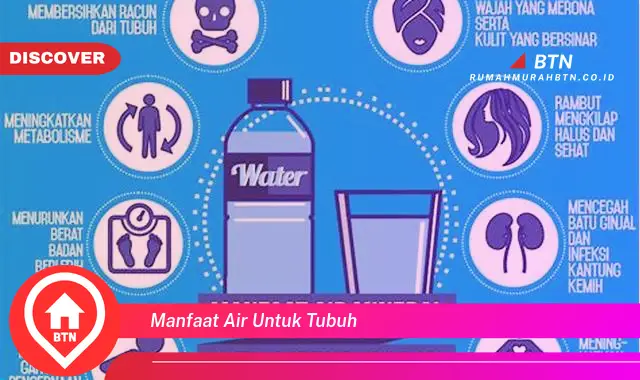 manfaat air untuk tubuh