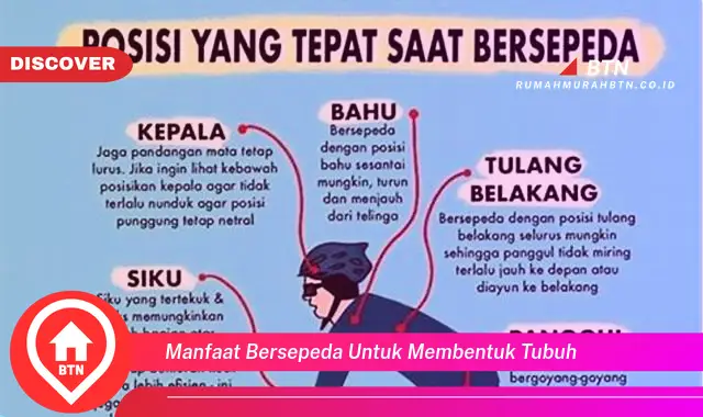 manfaat bersepeda untuk membentuk tubuh