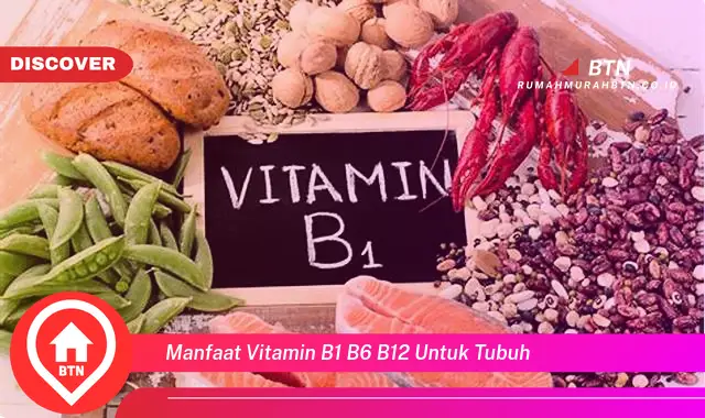 manfaat vitamin b1 b6 b12 untuk tubuh