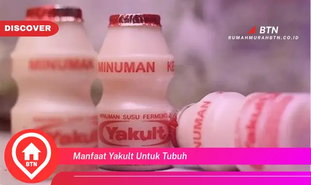 manfaat yakult untuk tubuh