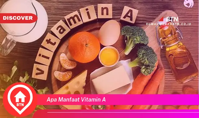 apa manfaat vitamin a